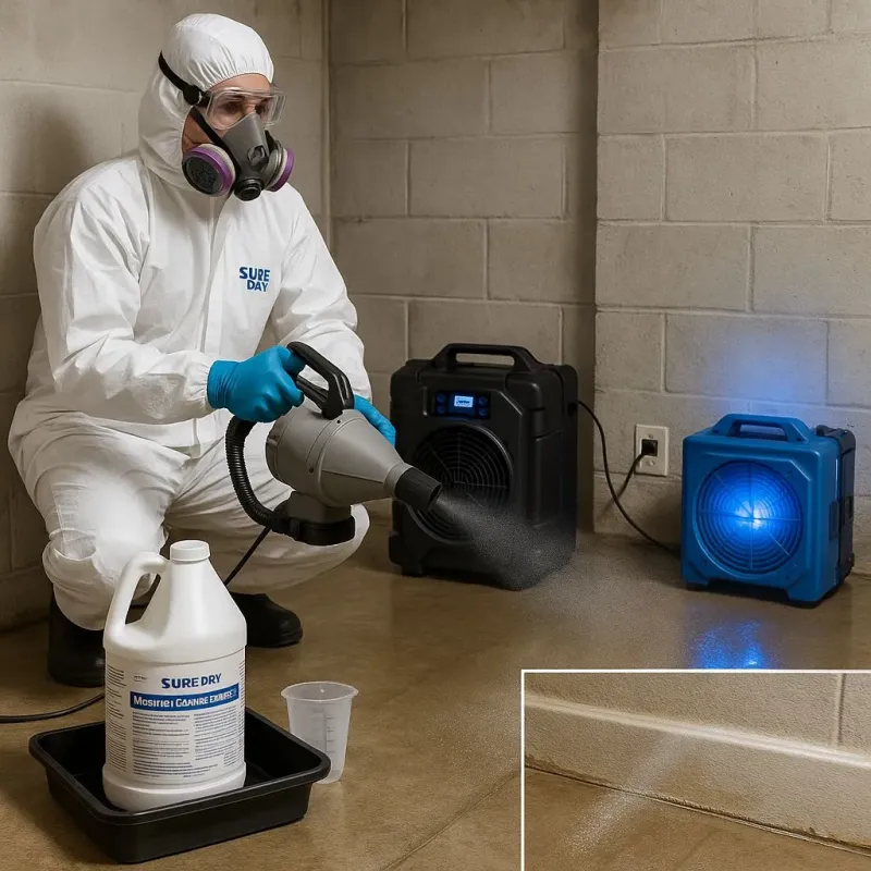 Sanitization and Odor Removal process in Clay, WV