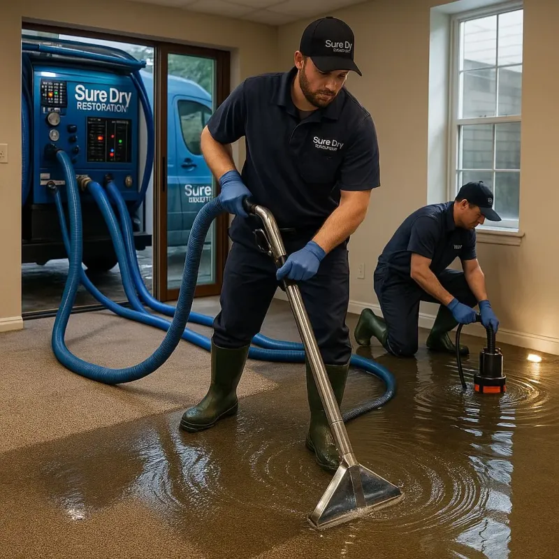 Water Extraction and Removal process in Clay, WV